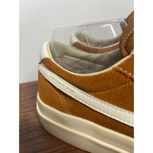 Stepney Workers Club SWC Dellow Suede S-Strike Sneakers Curry/White sz 42EU/8US - Picture 8 of 12
